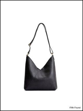 Full Grain Leather Shoulder Bag Crossbody Handmade Slouchy